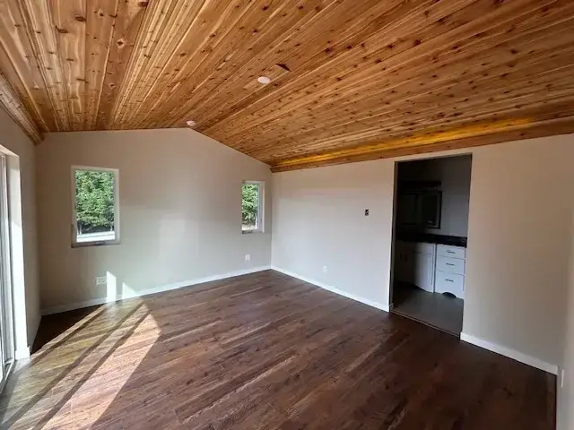 Custom Home Addition build progress step 12, Bandon Oregon