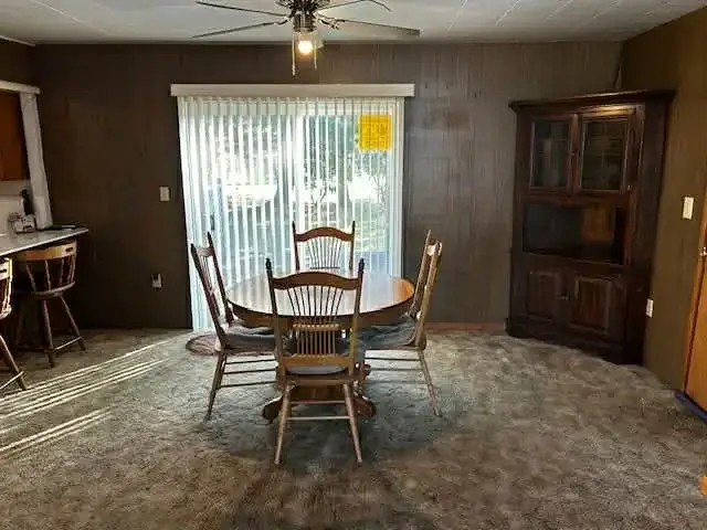 Dining Room Remodel before photo, Bandon Oregon
